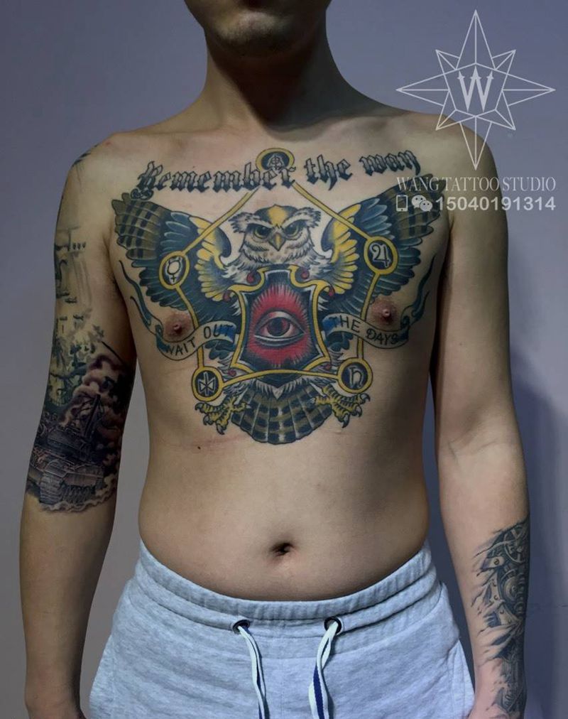 反战题材纹身图片_成品手臂欧美人物机械纹身图案