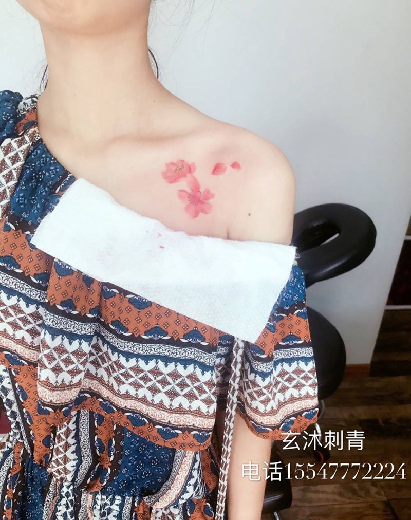 遮疤痕纹身图片