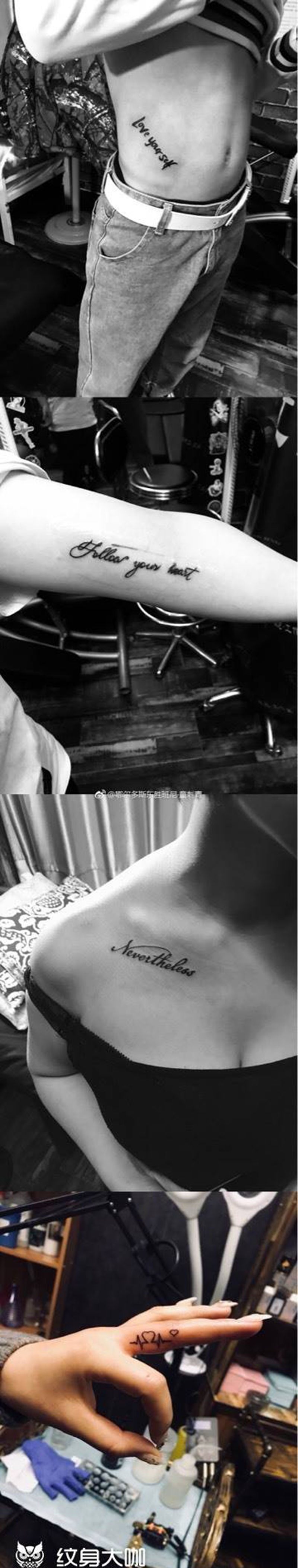英文纹身图片