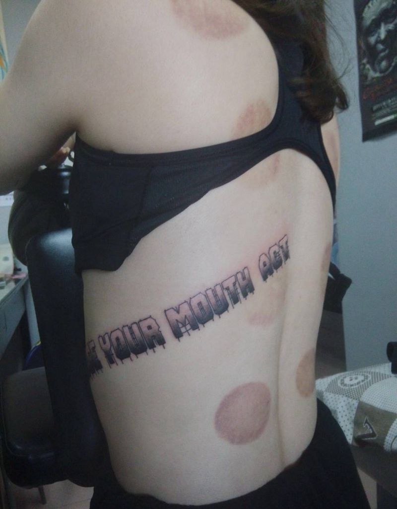 清新风纹身图片