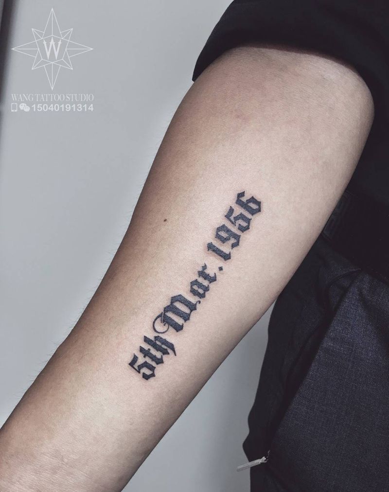 英文纹身图片_成品手臂欧美字符纹身图案