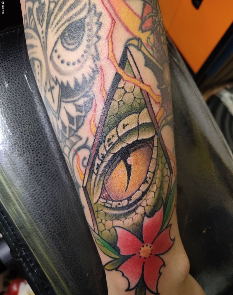 newschool纹身图片_手臂New School纹身图案