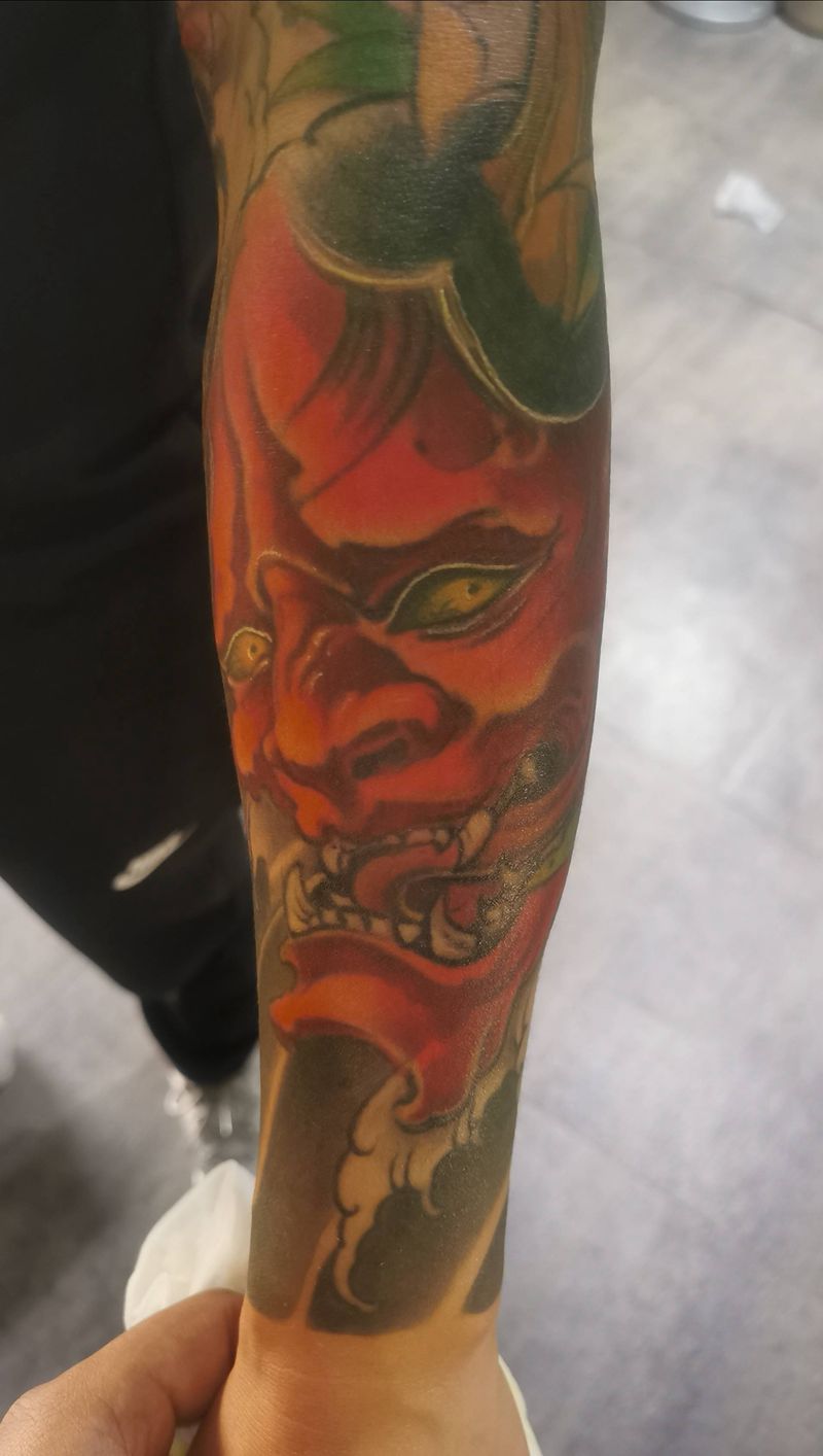 般若纹身图片_手臂纹身图案