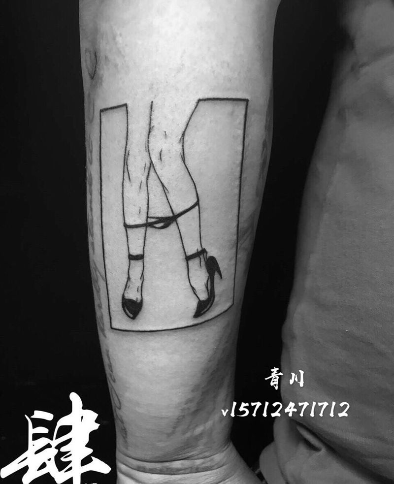 小情调纹身图片