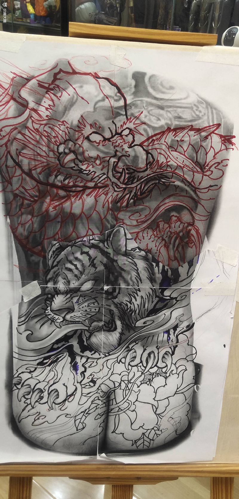 覆盖纹身图片_新传统纹身图案