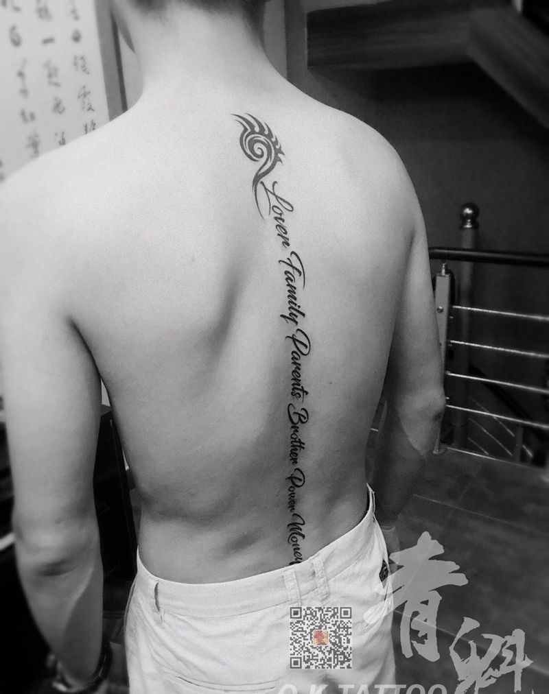英文图腾纹身图片