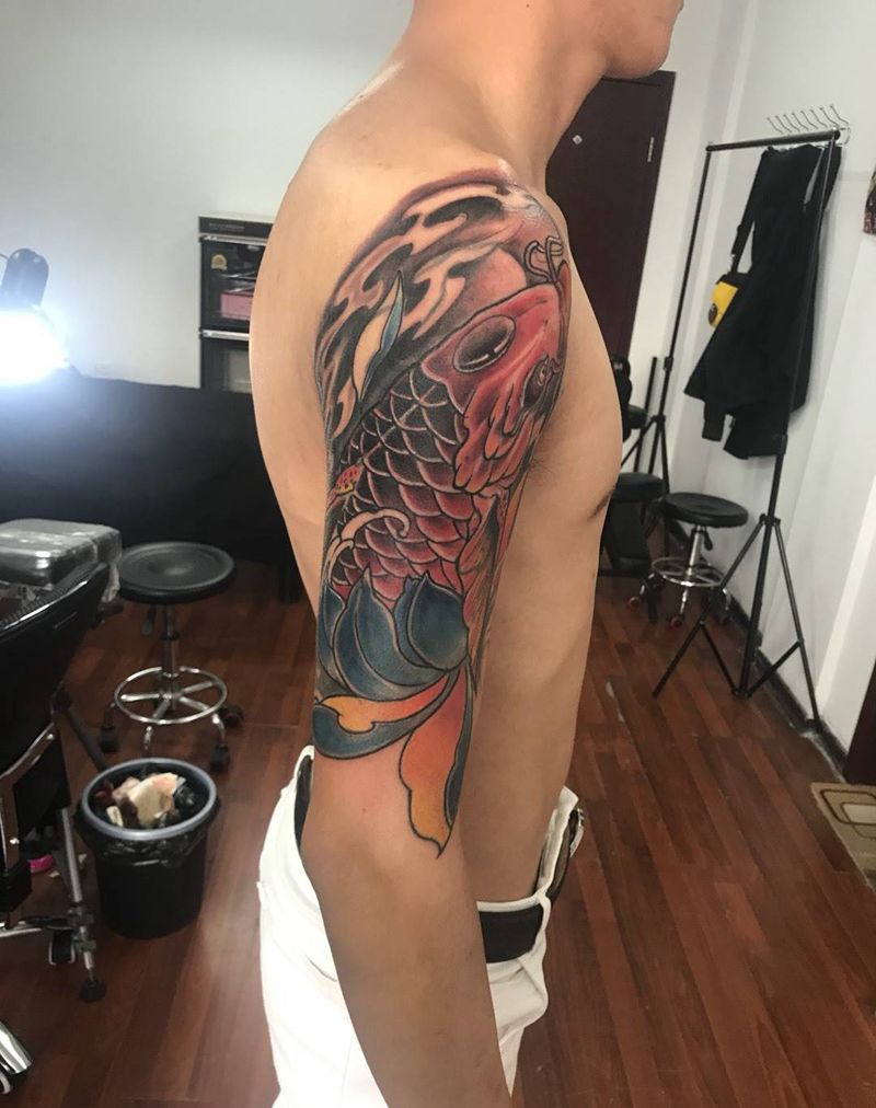 修改前与修改后纹身图片