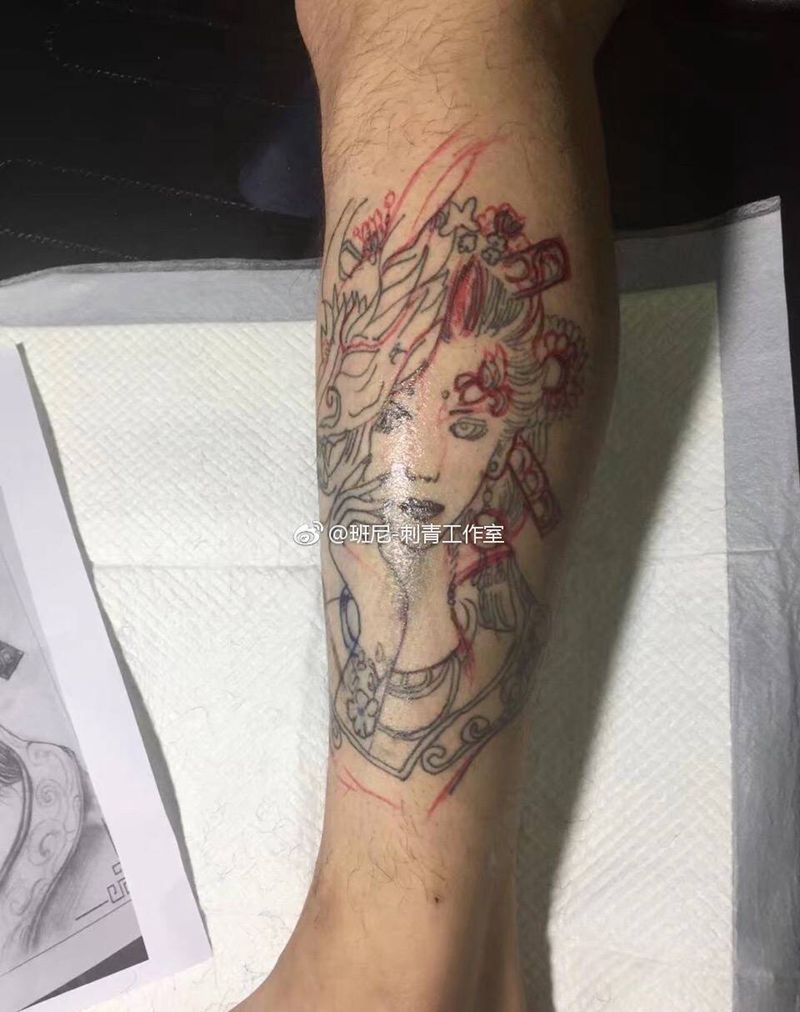 修改。 添加纹身图片