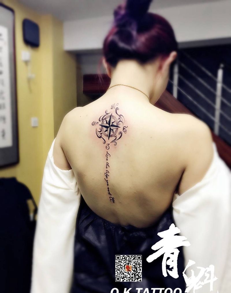 美女清新系列纹身图片