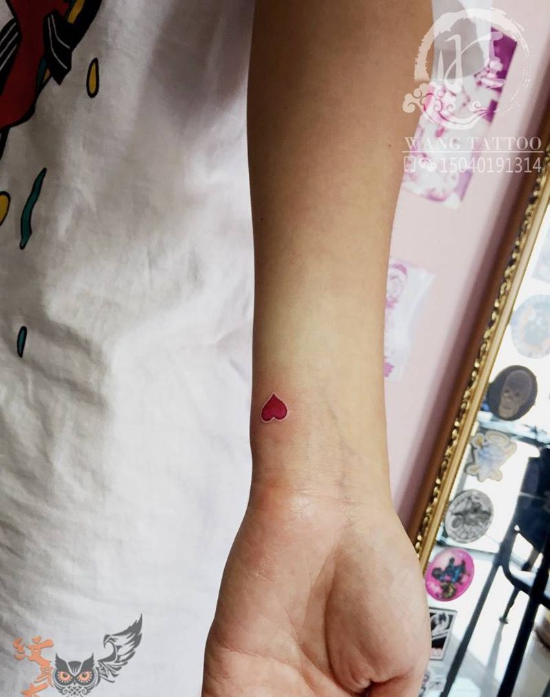 ❤纹身图片_成品手臂清新纹身图案