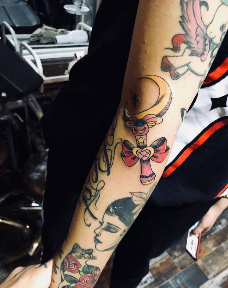 仙女棒纹身图片