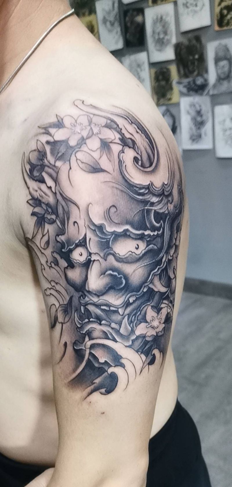 般若纹身图片_手臂纹身图案