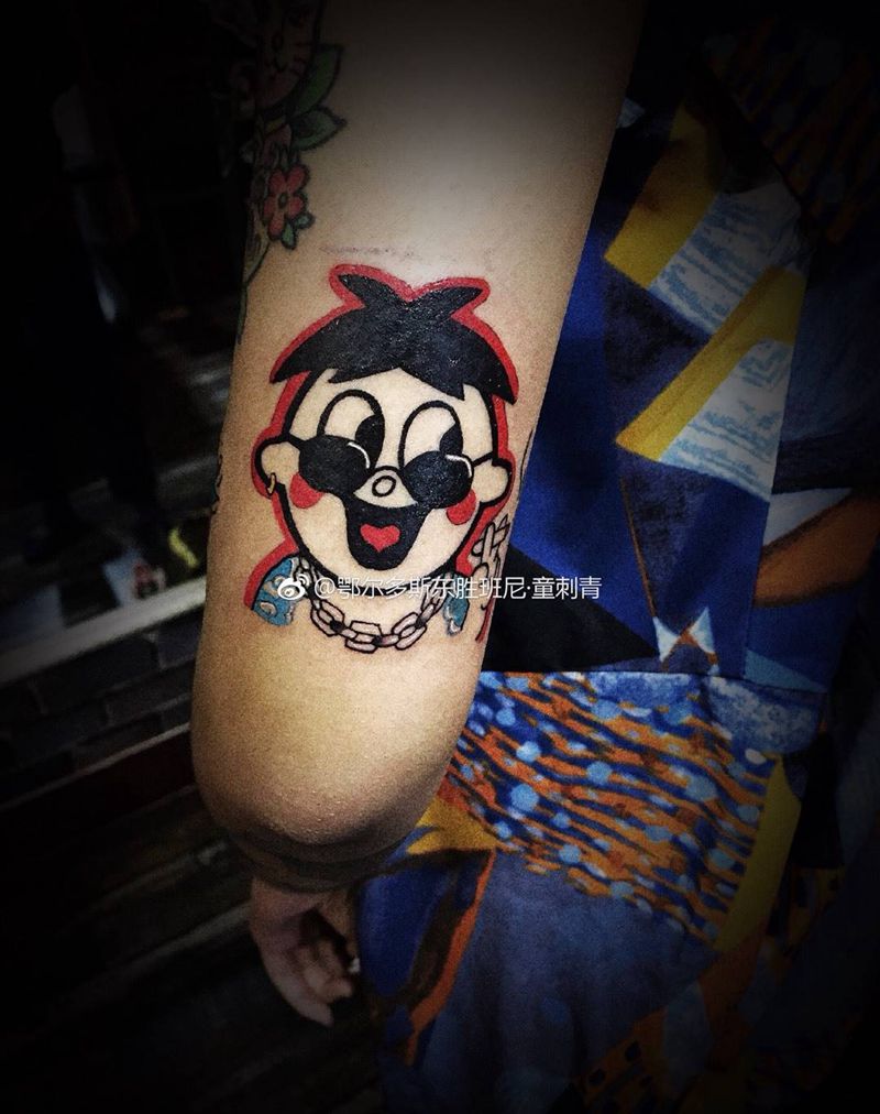 帶圖扎纹身图片