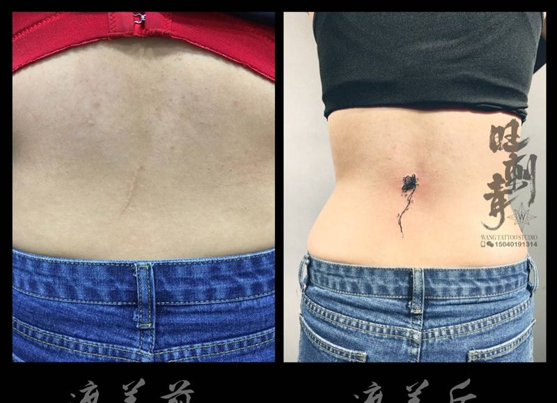 修改遮盖纹身图片_成品颈部肩部胸部腹部腰部背部臀部手臂纹身图案
