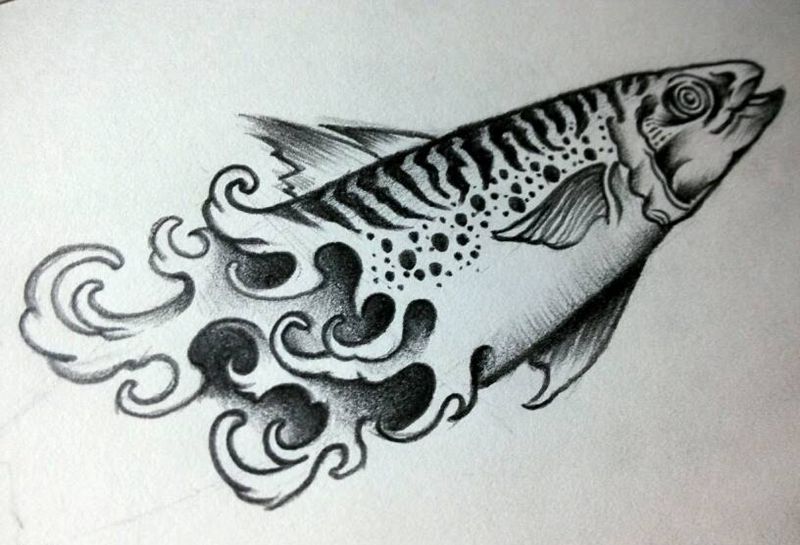 坚毅与力量纹身图片_手臂腿部动物原创手稿纹身图案