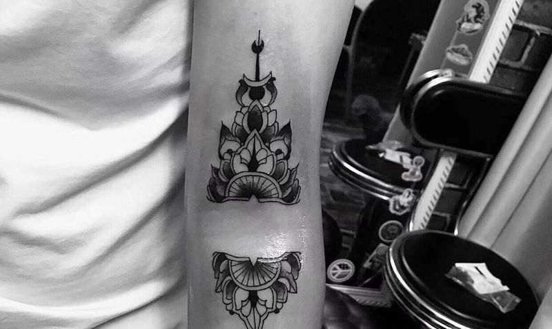 梵花纹身图片