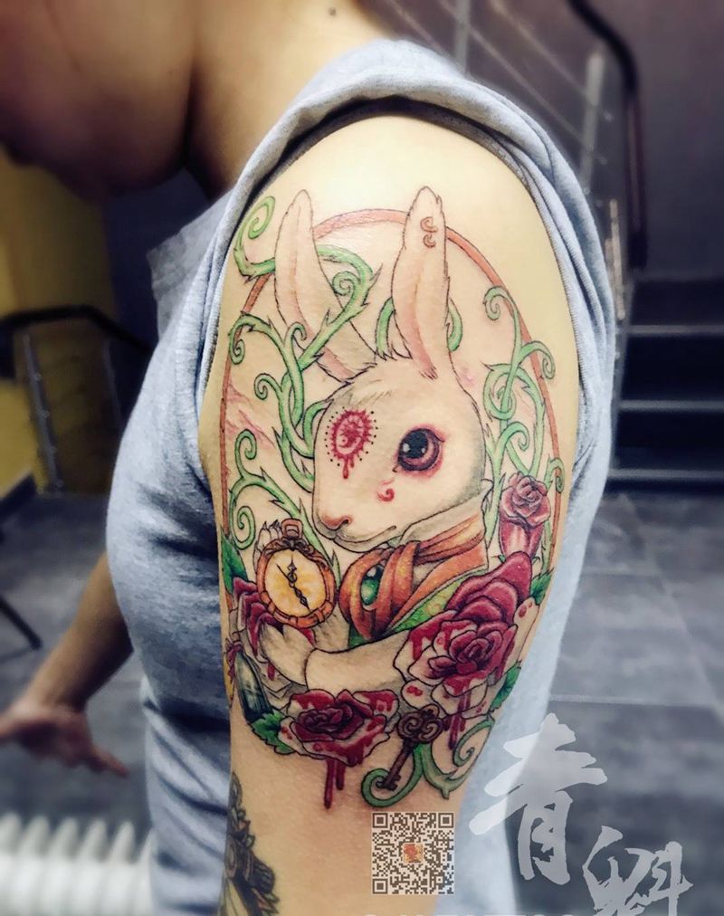 欧美清新纹身图片