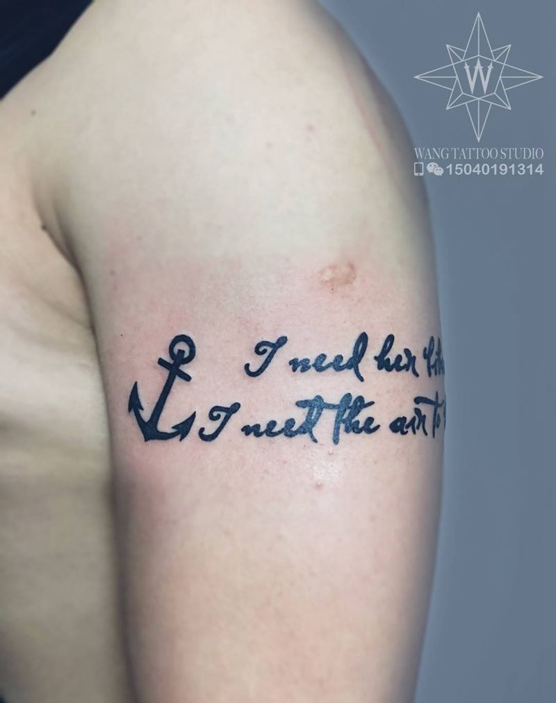 个性英文纹身图片_成品手臂欧美字符纹身图案