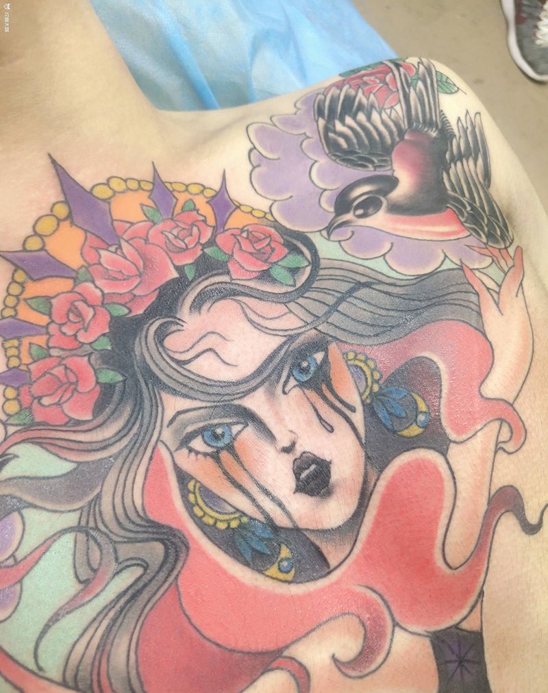 new school纹身图片_New School纹身图案