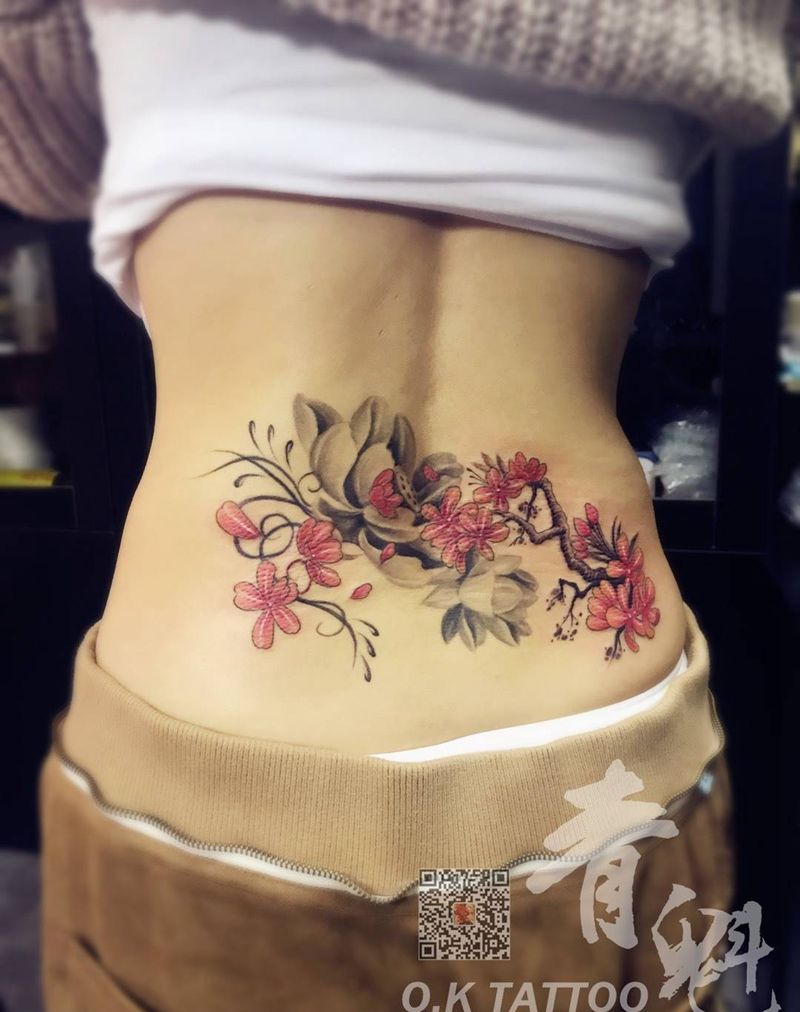 荷·梅纹身图片