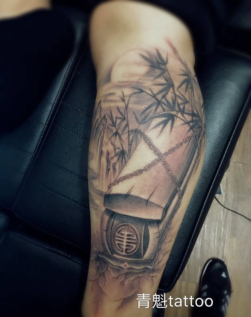 升官发财纹身图片