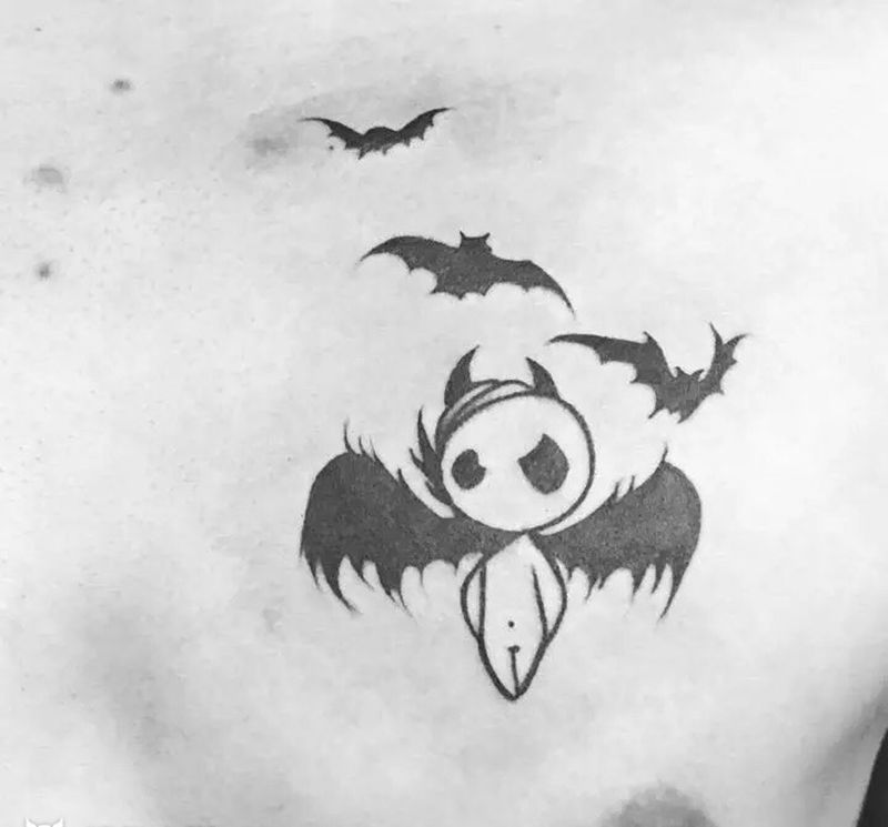 天使恶魔纹身图片