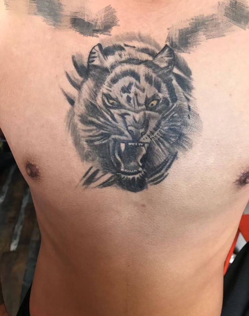 恢复后纹身图片