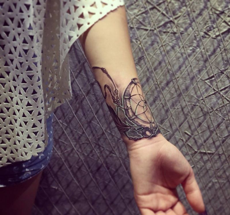 纹名天下刺青师作品展示纹身图片