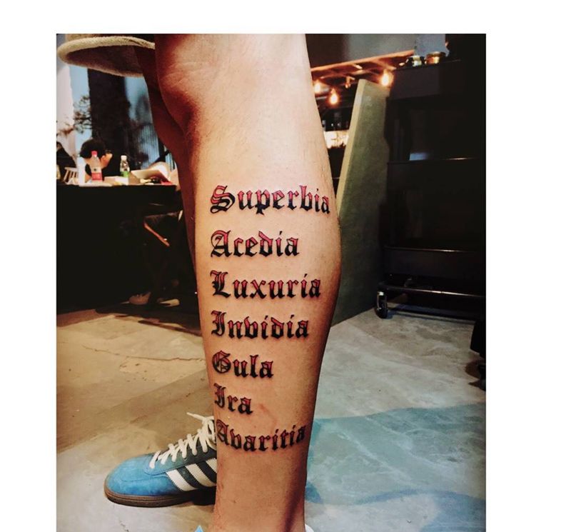 纹名天下刺青师作品展示纹身图片