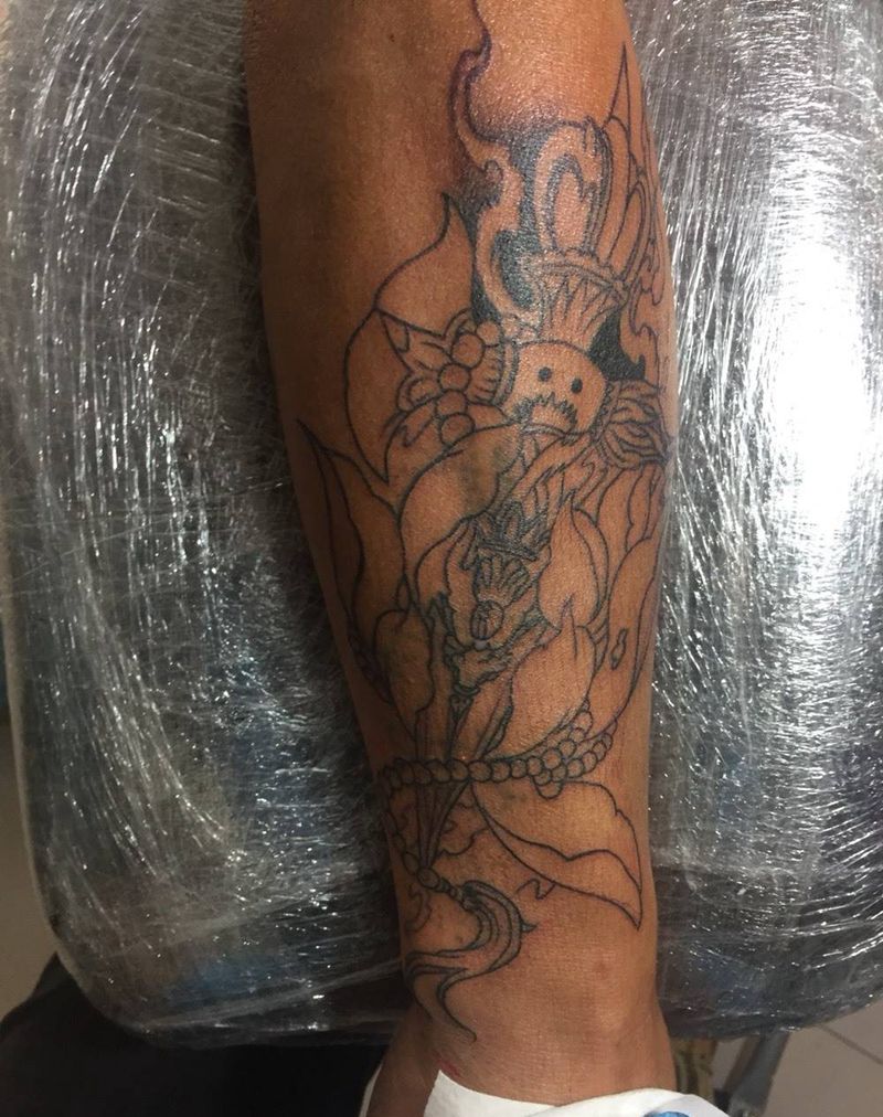 遮盖老纹身纹身图片_手臂纹身图案