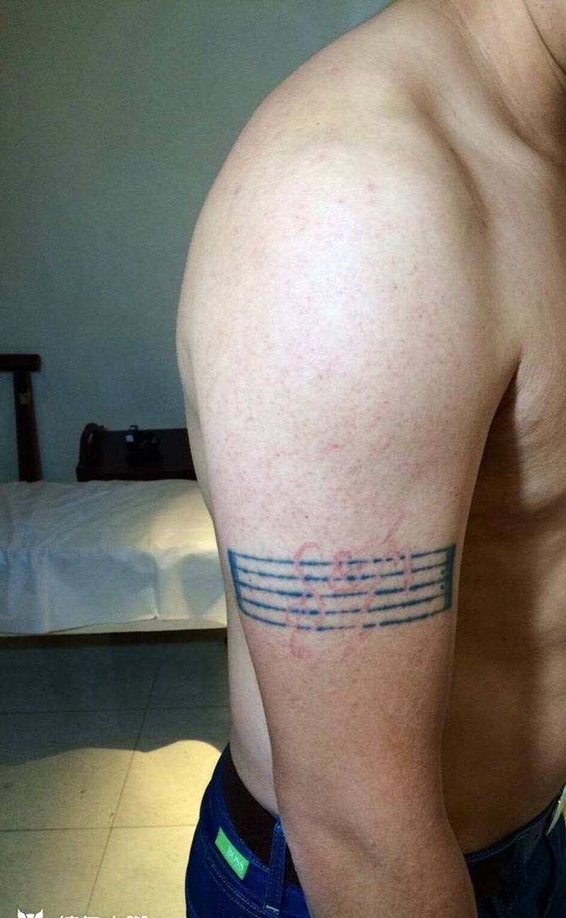 老图遮盖纹身图片