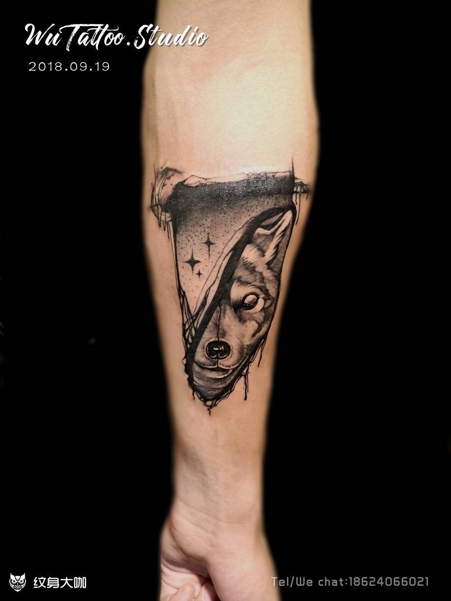 遮盖修改纹身图片_手臂纹身图案