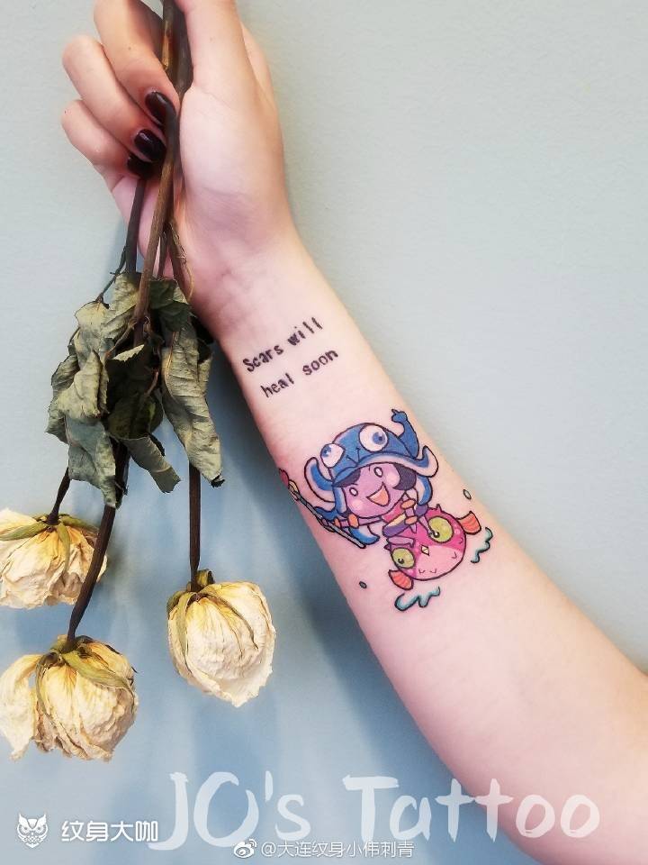 应广大群众要求更些纹身图片_小伟刺青小清新纹身图案