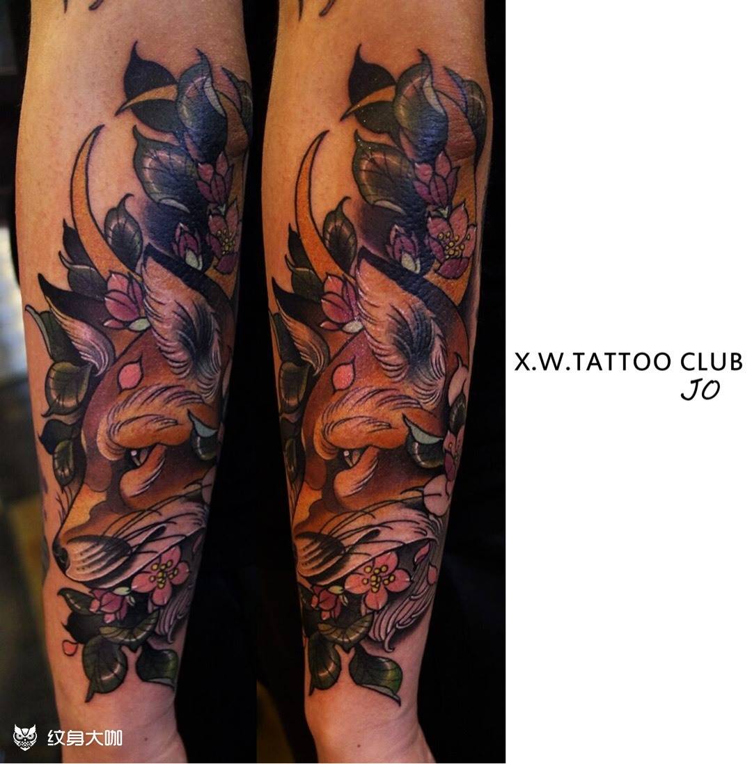 色彩·彩色纹身图片_小伟刺青纹身图案