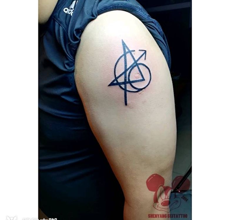 复联纹身图片_手臂清新图腾成品纹身图案