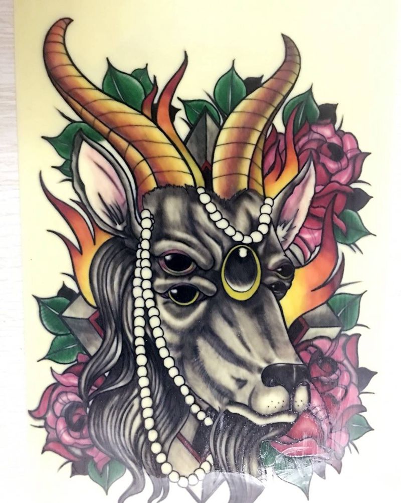 《new school》纹身图片