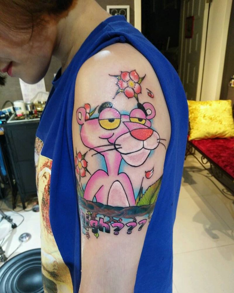 遮盖失败纹身纹身图片_手臂欧美清新贴纸动物人物植物原创成品纹身图案