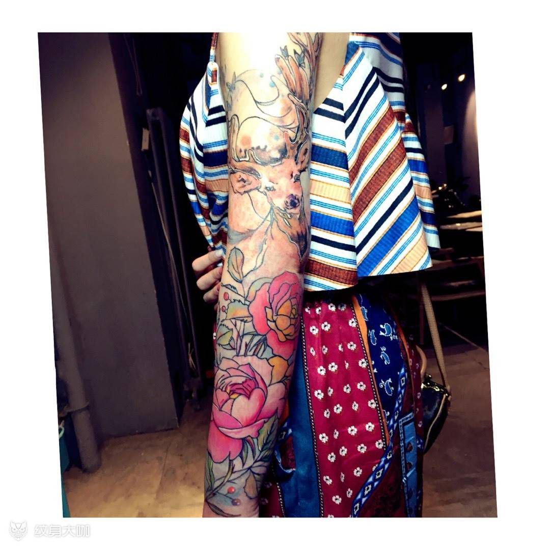 纹名天下刺青师作品展示纹身图片