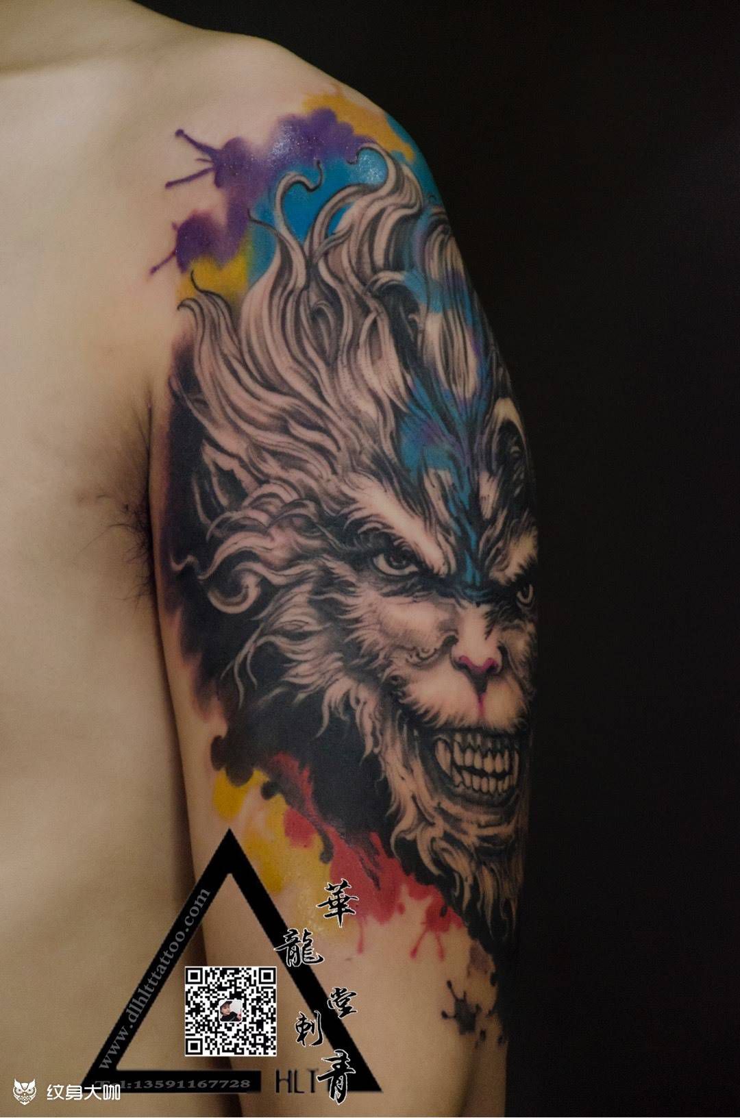 大连华龙堂刺青纹身图片