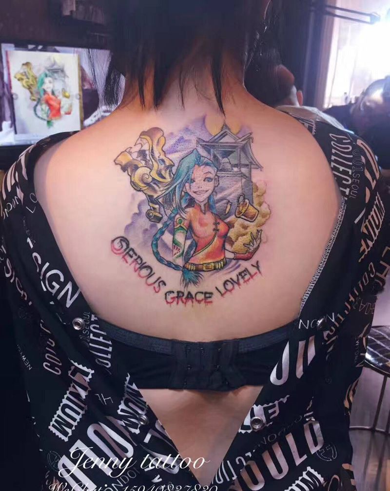 金克斯纹身图片