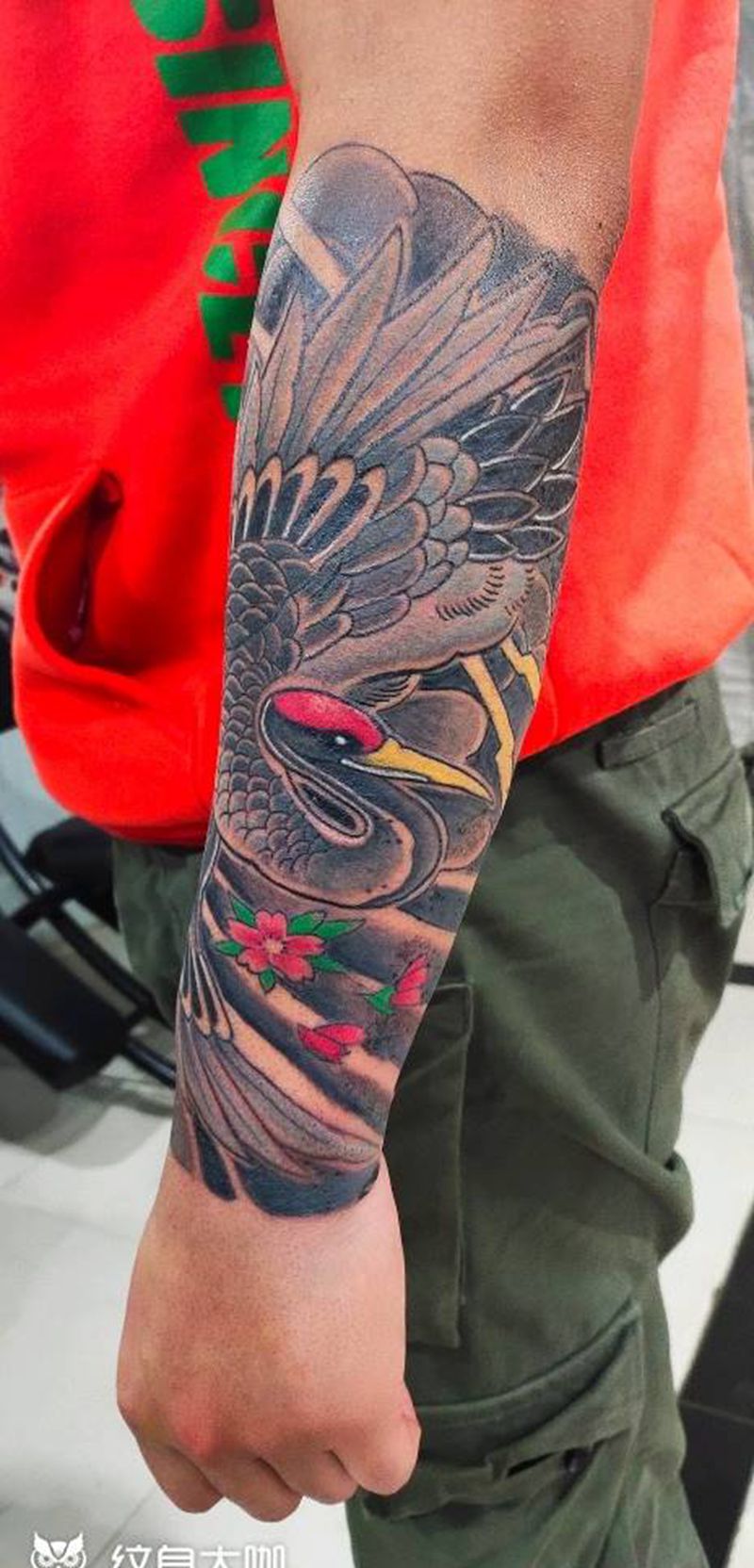 包小臂纹身图片_手臂老传统纹身图案