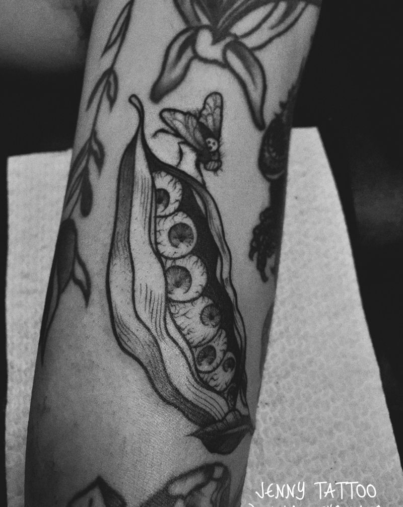 小图纹身图片_成品手臂欧美纹身图案