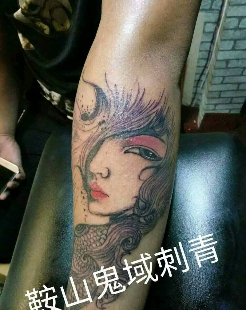 艺妓纹身图片