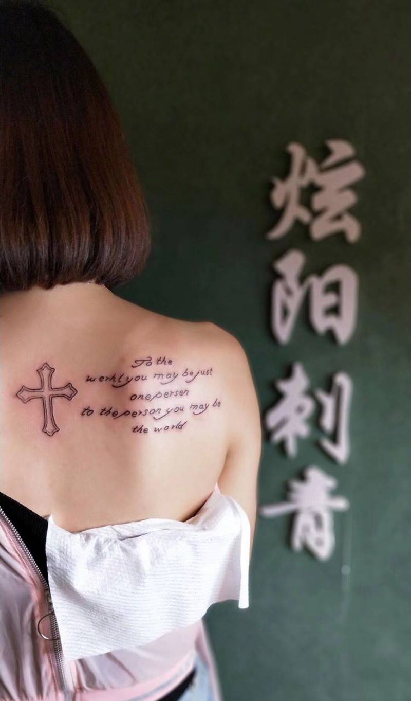 信仰纹身图片