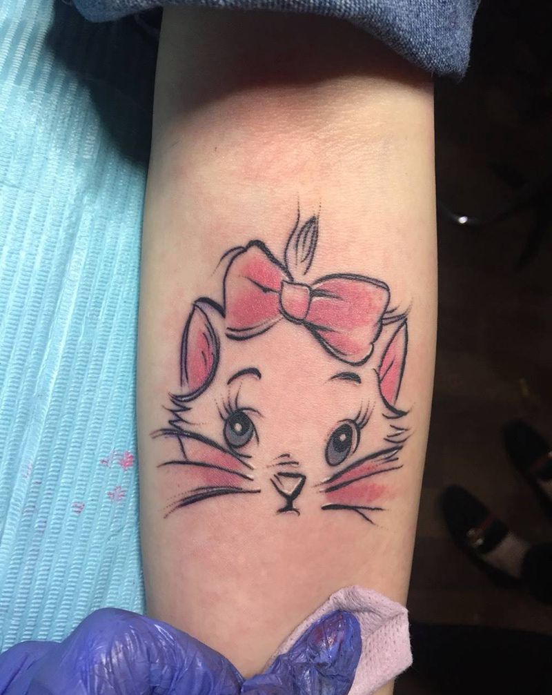 纹身欧美卡通。纹身图片