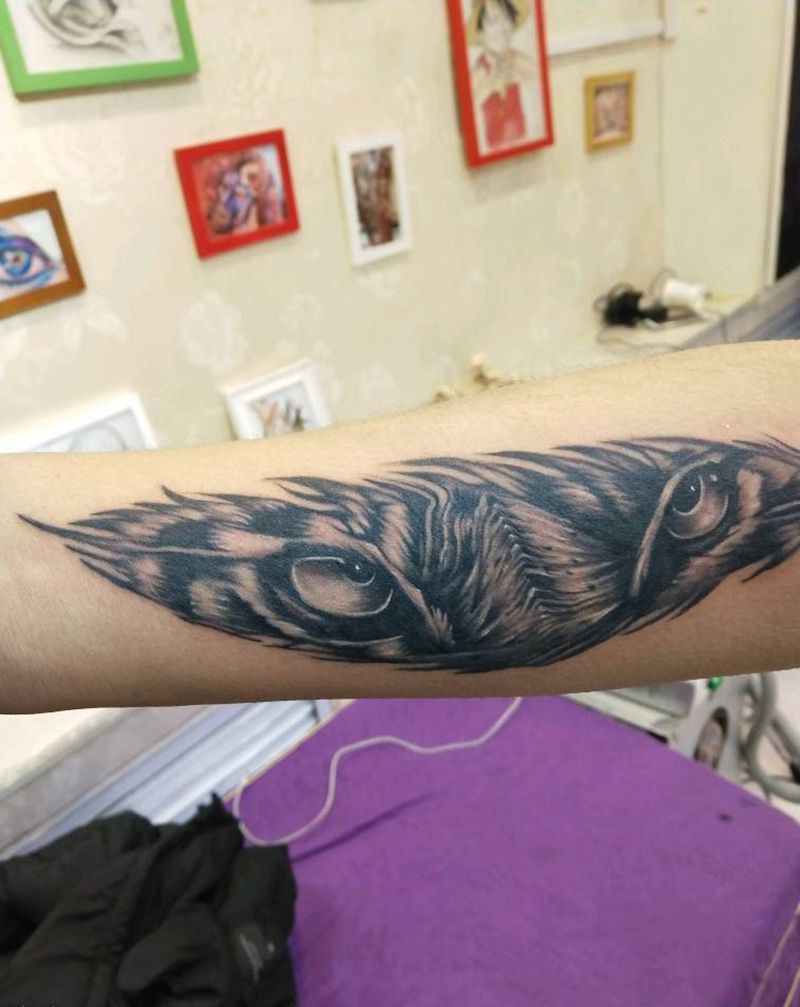 老虎！纹身图片