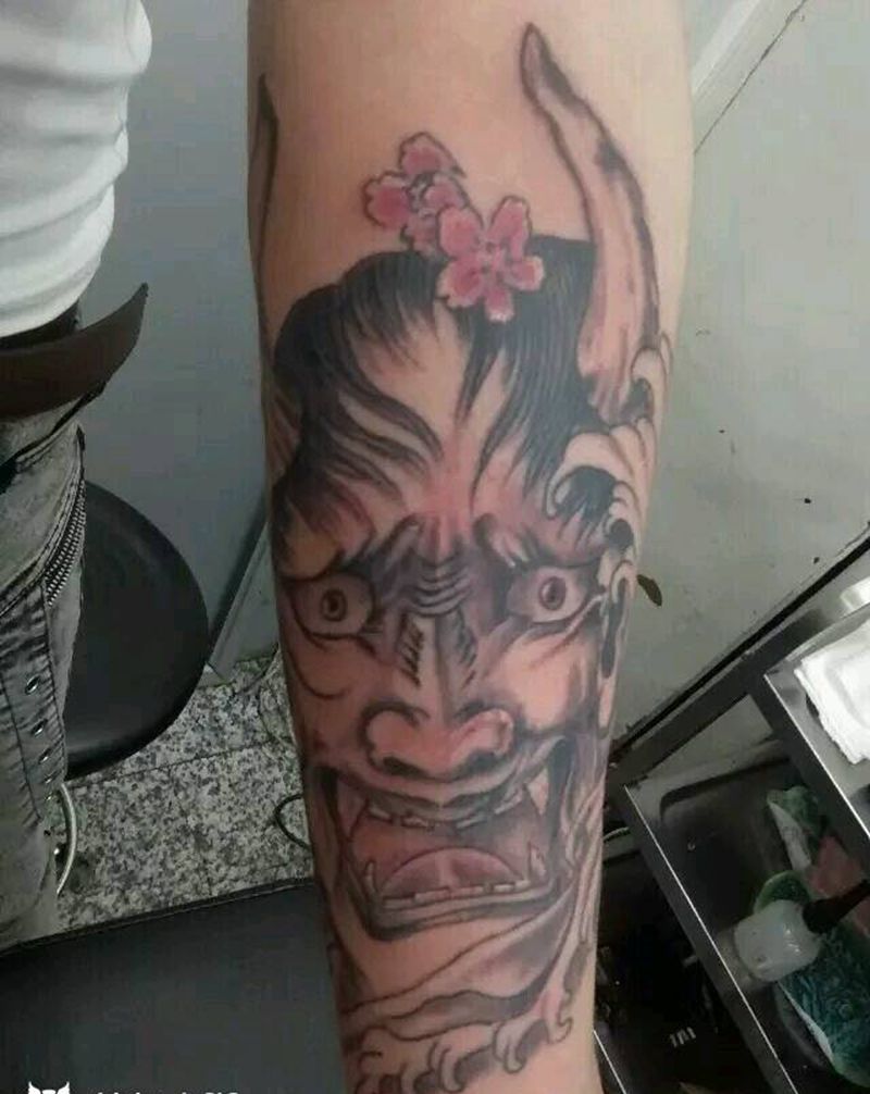 般若一枚纹身图片