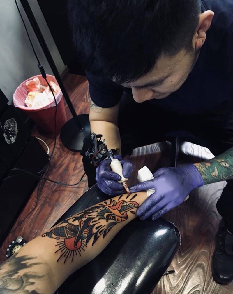 old school纹身图片