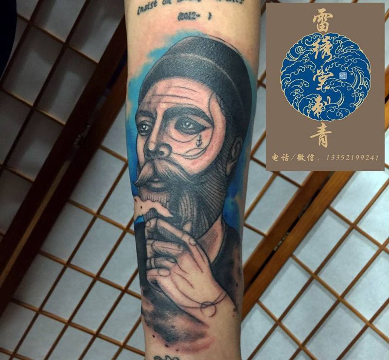 欧美人物纹身图片