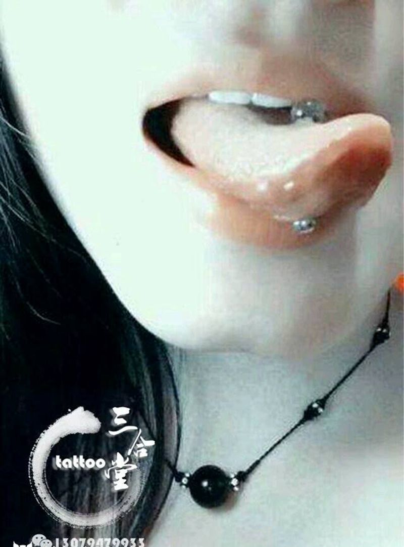 眉钉  唇钉  脐钉  舌钉纹身图片_营口鲅鱼圈纹纹身图案